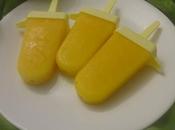 Sucettes Glacées Mangue Mango Pops Paletas /مصاصات المانجو المجمدة
