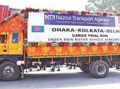 Truck from Dhaka Traverses 1850 Through Border Indian States Delhi BBIN