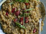 Thick Lentils Peppers