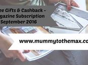 Magazine Subscription Free Gift Bargains September 2016