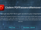 Cisdem PDFPasswordRemover Easiest Decrypt File