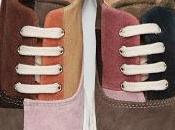 Beauty Conflict: Comme Garçons Shirt Multicolor Suede Patchwork Sneakers