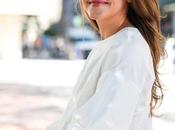 White Pleated Blouse