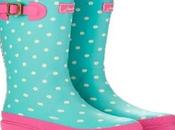 Gardening Style: Welly Boots Splashing Muddy Puddles