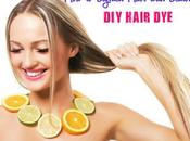 Lighten Hair with Lemon Juice: