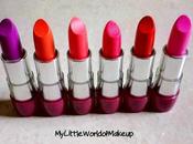 Oriflame's 1Colour Stylist Lipstick Review Swatches