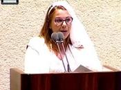 Kasanya Svetlova Dresses Knesset Speech (video)