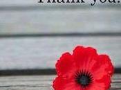 Thank You. Remembrance Sunday 2016