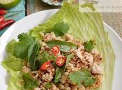Thai Chicken Salad Larb ลาบไก่ Easy, Children-friendly Ready Mins!