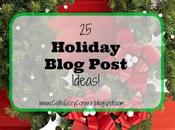 Holiday Blog Post Ideas!