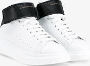 Black White Friday: Alexander McQueen Extended Sole Hi-Top Sneakers