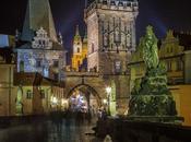 Crossing Charles Bridge