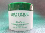 Biotique Clove Purifying Anti Blemish Face Pack Review