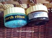 Earth Ritual Peppermint Bath Salts Coffee Brown Sugar Body Scrub Review