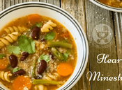 Hearty Minestrone Soup with Pasta