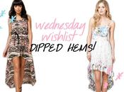 Wednesday Wishlist: Dipped Dresses Skirts