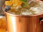 Brown Sugar Roasted Pineapple Moscow Mule