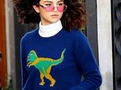 Celeb That: Selena Gomez Dinosaur Sweater from Coach
