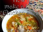 Basic Chicken Stock &Chicken; Noodle Soup