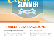 Discounts Summer Sale Tablets