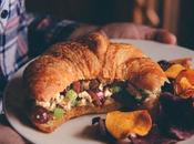 Roasted Chicken Salad Croissants