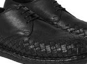 Derby: Bottega Veneta Intrecciato Trimmed Leather Derby Shoes