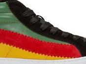 Green, Red, Gold: Paul Smith Multicolor Lynn High-Top Sneakers