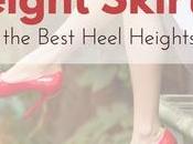 Choose Best Heel Heights with Skirts