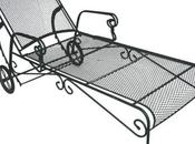 Wrought Iron Lounge Chairs