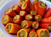 Avocado Pesto Stuffed Sweet Pepper Poppers Perfect Bite Size Appetizer Parties, Patios Get-togethers!