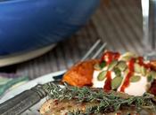 White Wine Braised Chicken with Mustard Thyme