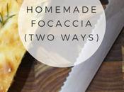 Recipe: Homemade Focaccia, Ways (Rosemary Seasalt Onion Feta)