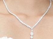 Magnificent Wedding Diamond Pear Necklace
