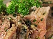 Ribeye with Olive Oil, Garlic, Parsley Rosemary (Tagliata)