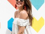 White Shoulder Dress