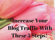 Increase Your Blog Traffic With These Steps!