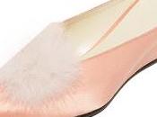 Shoe Trademark Castainge Slides with Marabou Feathers