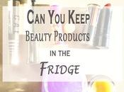 Beauty Products That Keep Fridge