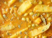 Aloo Lilva Subji: Tuver/Pegion Peas Potatoes Curry