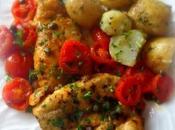 Chicken with Cherry Tomatoes Capers