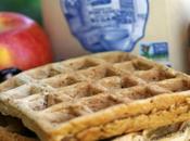 Cinnamon Apple Sour Dough Waffles #brunchweek
