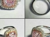 Pretty Pink Custom Cushion Halo Engagement Ring