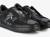 Slick Black Cat: Valentino Rockstud Panther Sneaker