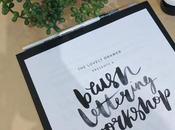 Brush Lettering Workshop