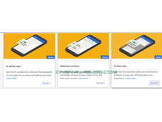 Google AdSense Introduces In-feed, In-article, Matched Content
