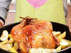 Step-By-Step Instructions Deep Whole Chicken