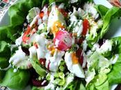 Buttermilk Dressed Rose Salad Bowl