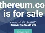 Ethereum.com Sale Reserve Just Million