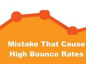 Website Mistake That Cause High Bounce Rates