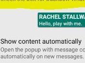 Float WhatsApp Message Notifications Like Messenger